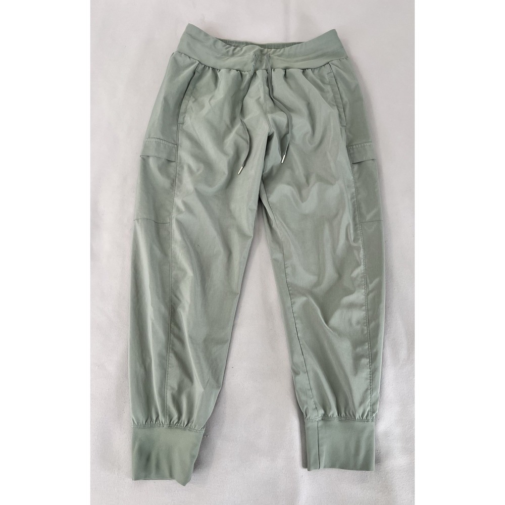 Calia Green Joggers Sz Medium Women's Waistband Pockets
